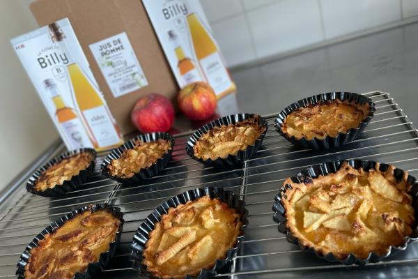 Tartelettes aux pommes de Billy